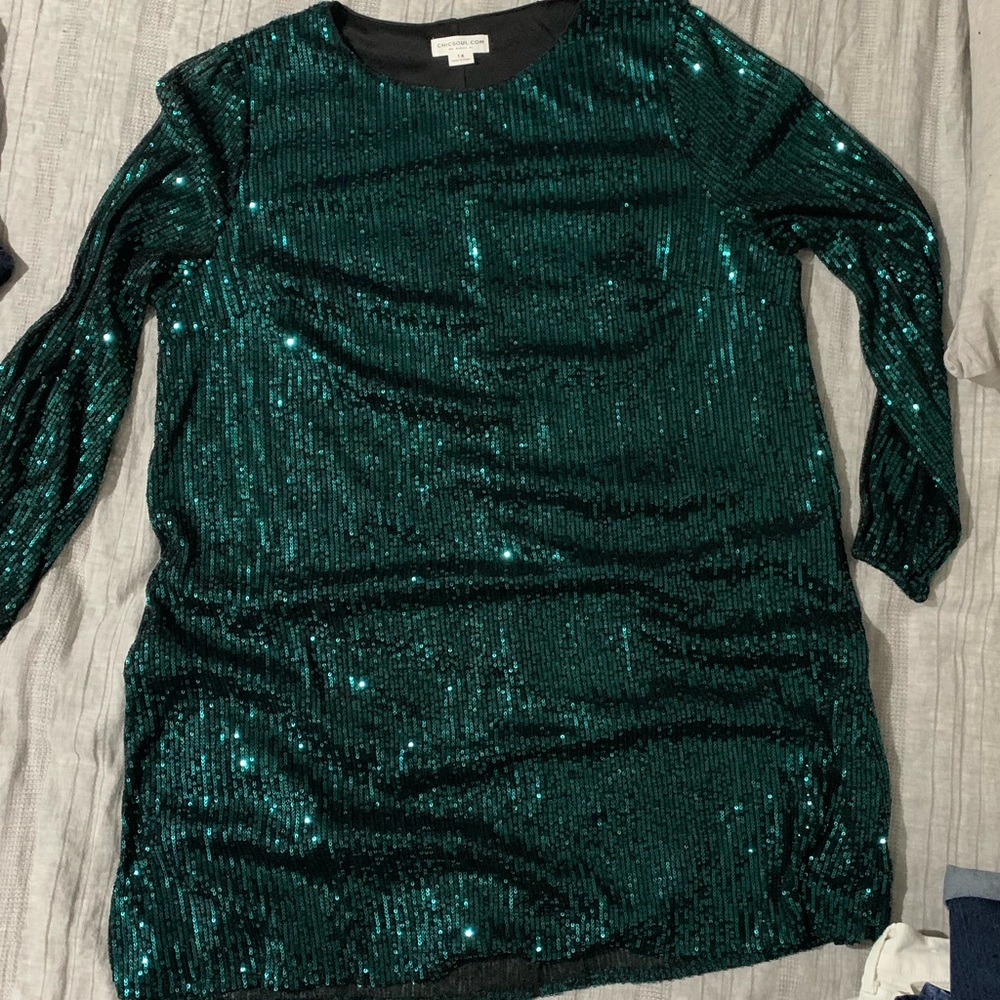 Chic soul sequin dress